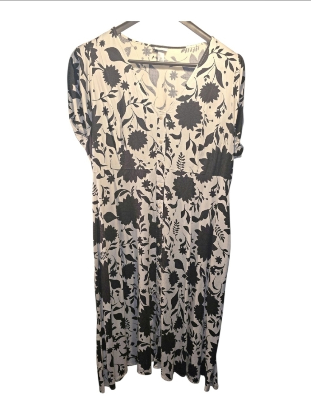 Ava & Viv Sz. 2xl Black/white Dress